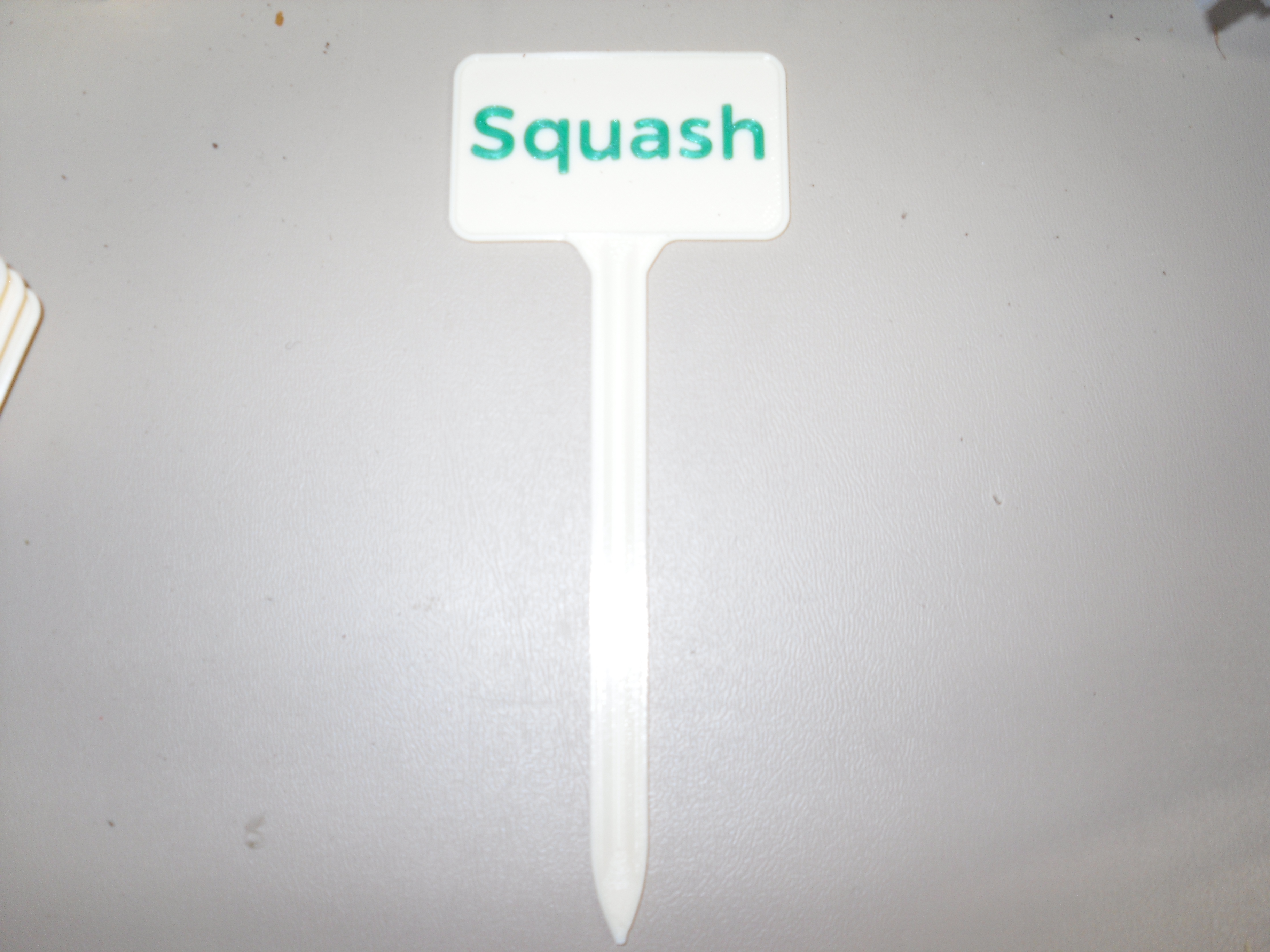 Plant Label Squash