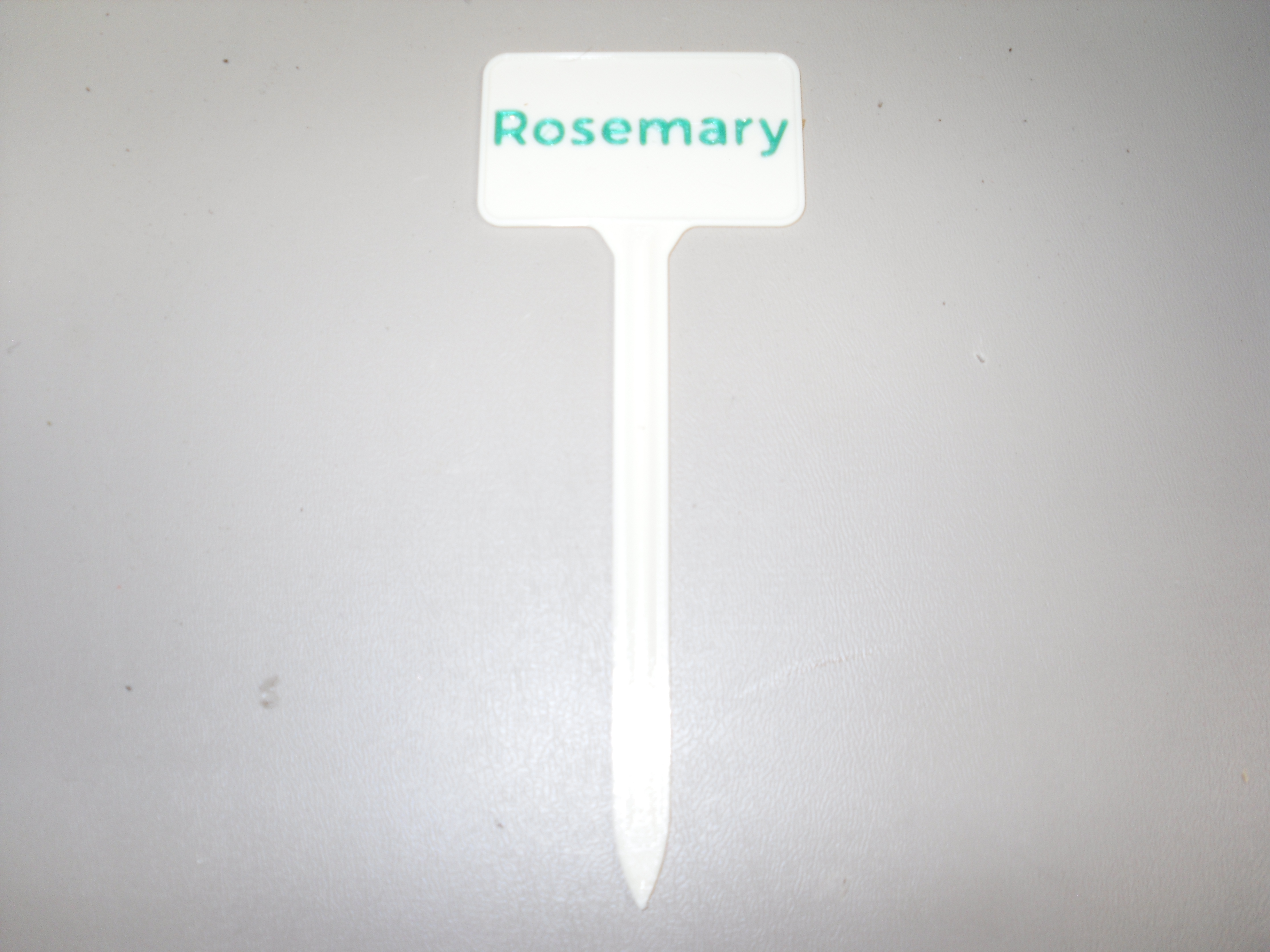 Plant Label Rosemary