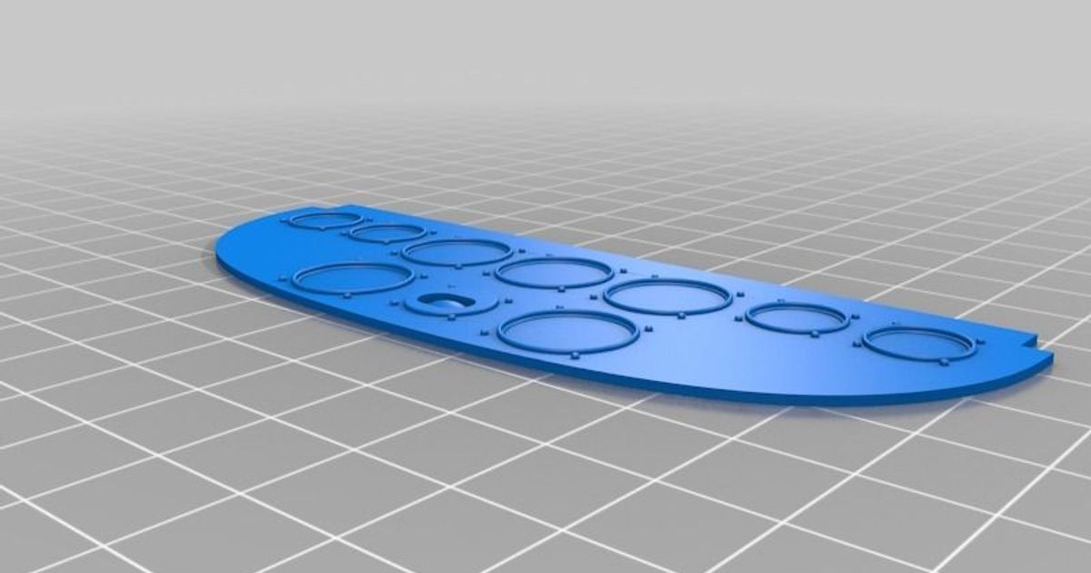 Extra 260 Dashboard (EFlite) by SportsterDriver Download free STL