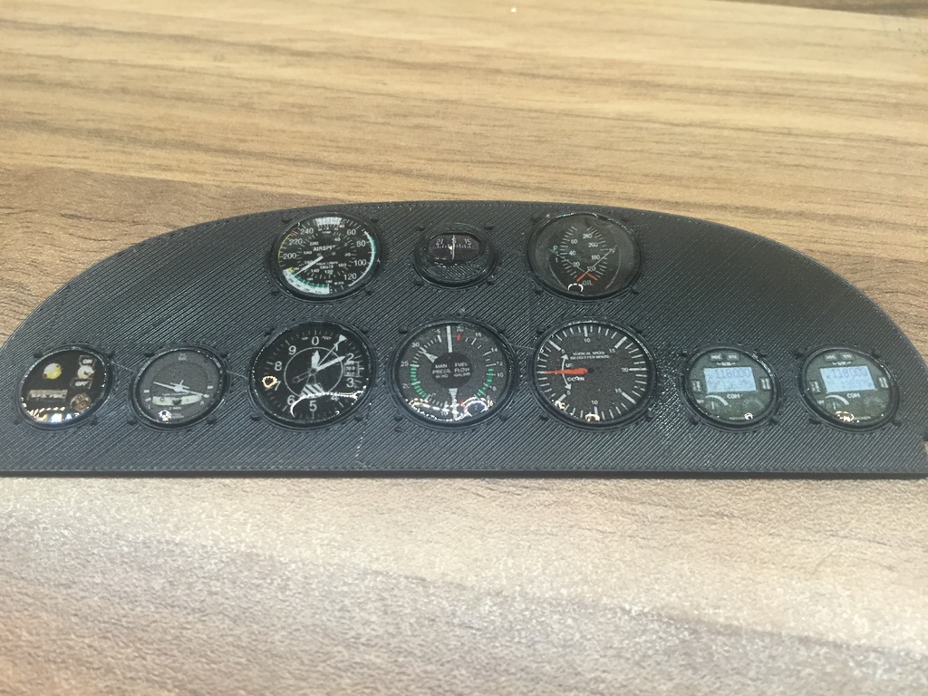 Extra 260 Dashboard (EFlite) by SportsterDriver Download free STL