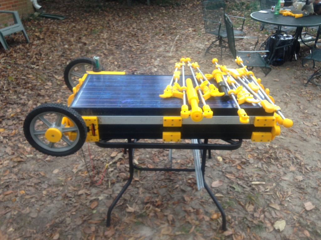 High output mobile solar array by Manbehindthemadness | Download free ...
