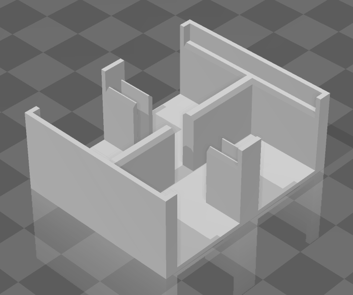 Miniatura 2 do modelo 3D mini LAN tap case