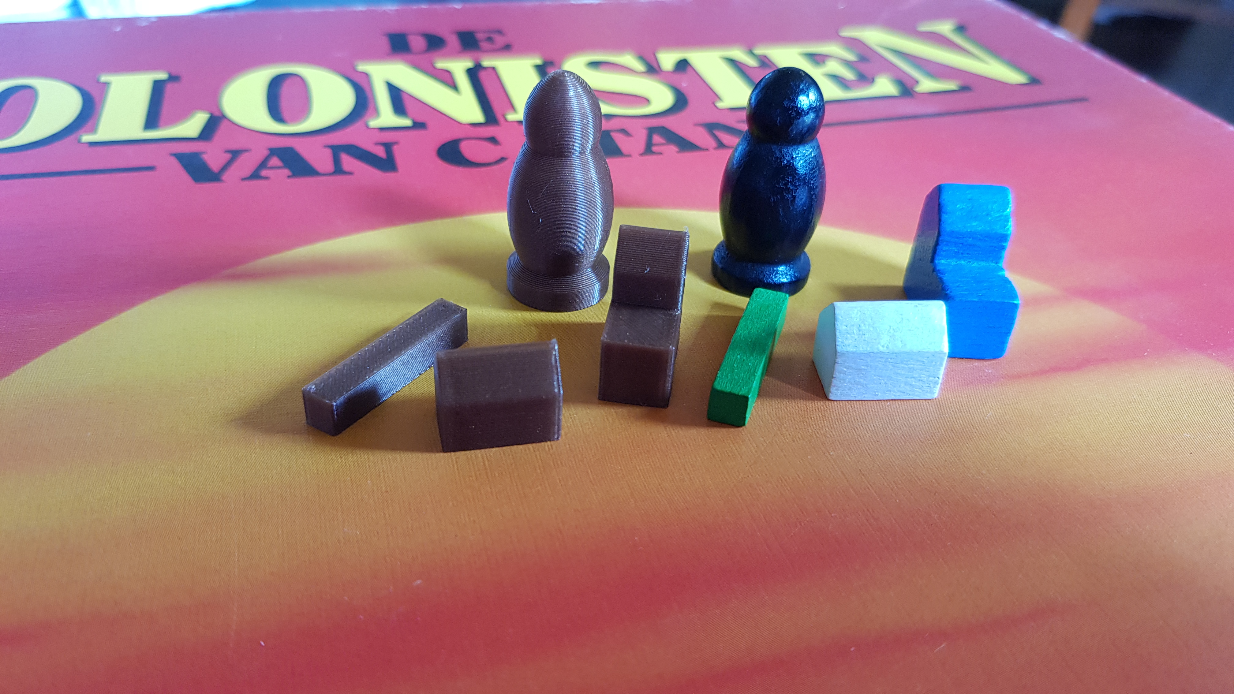 Settlers of Catan Replacement Parts (old style)