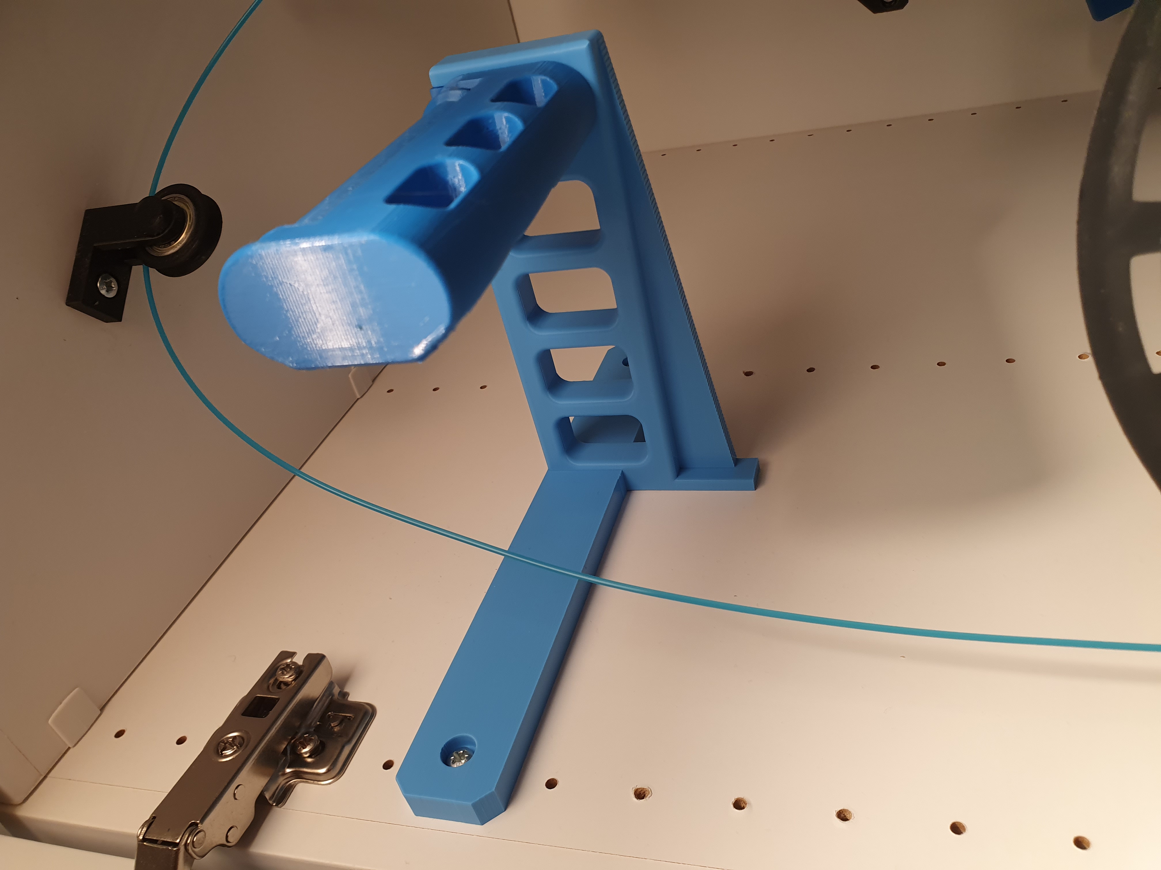 Wall mount for filament/spool holder, IKEA PLATSA