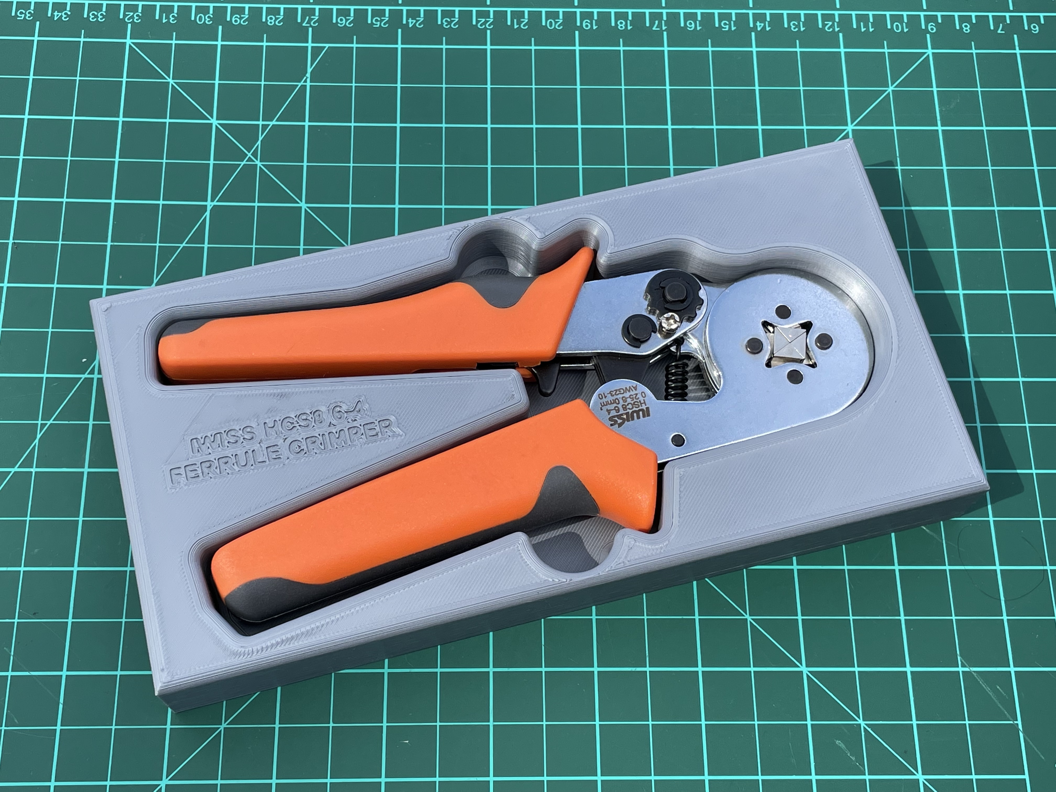 Storage Tray for IWISS Ferrule Crimper