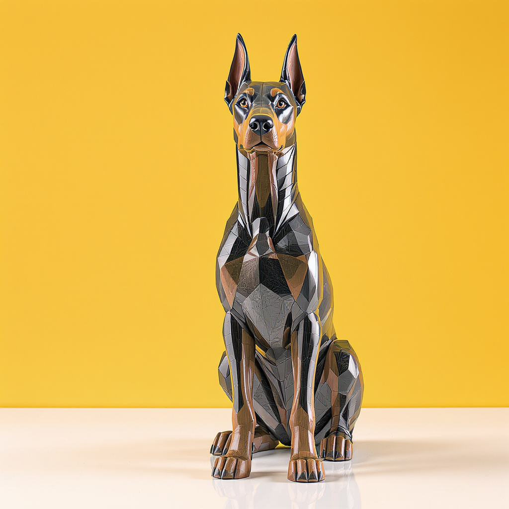 Dobermann Hexa Statue