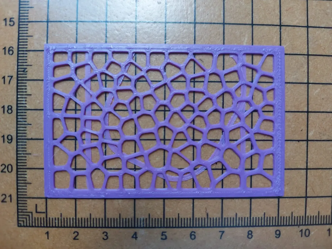 voronoi visit card by thiago k download free stl model printables com