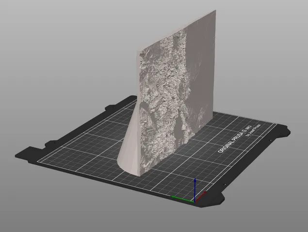 Colorado Topology Map with novel support structure