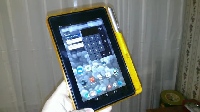 Kindle Fire Gen1 Case with stylus holder