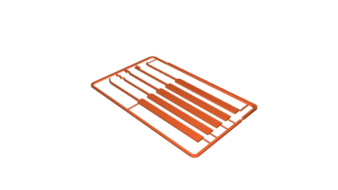 Lock Pick Set Card by Glacial | Download free STL model | Printables.com