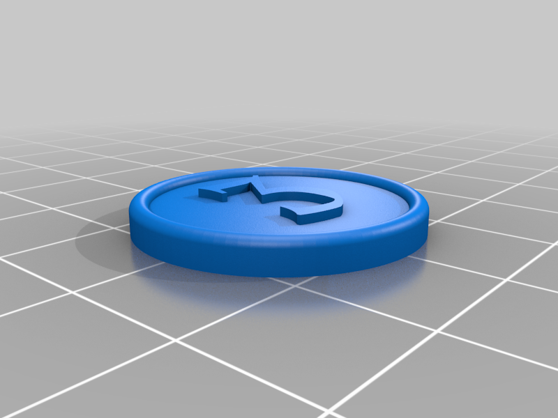 Simple Dungeon Token mini for D&amp;D by Seroph | Download free STL model ...