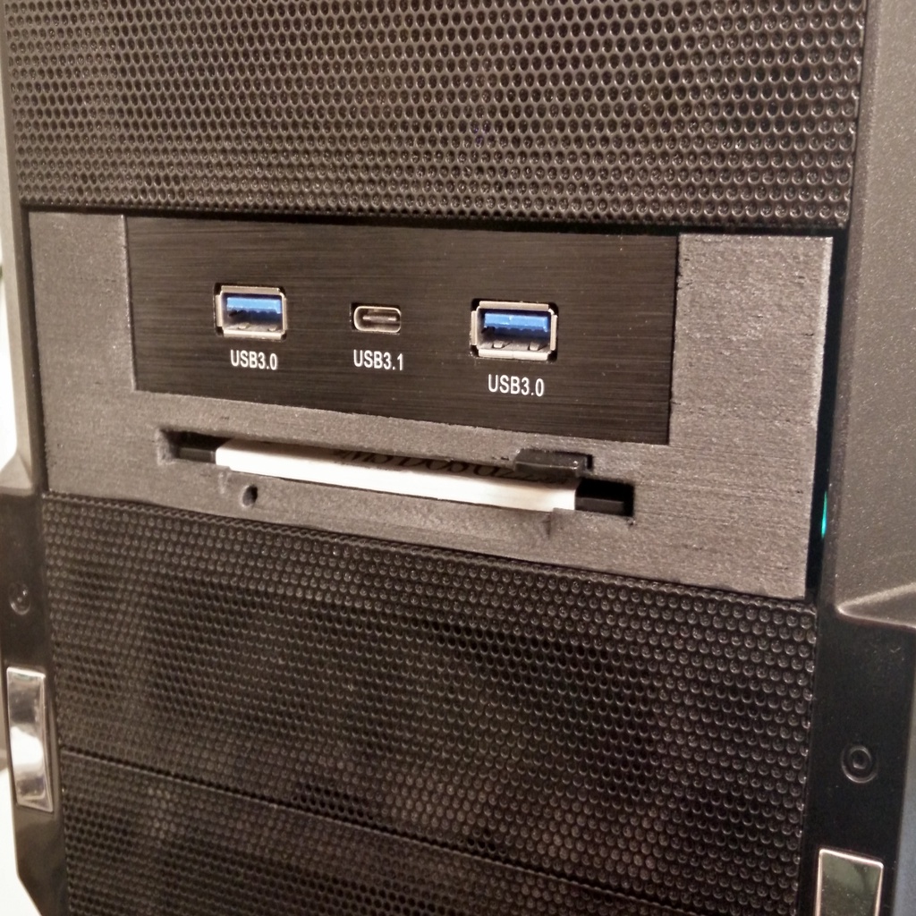 5.25" to 3.5" and USB floppy drive bay adapter by neoge Download free