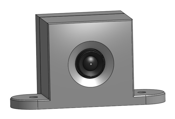 Case for 170 degree fisheye VGA USB camera module