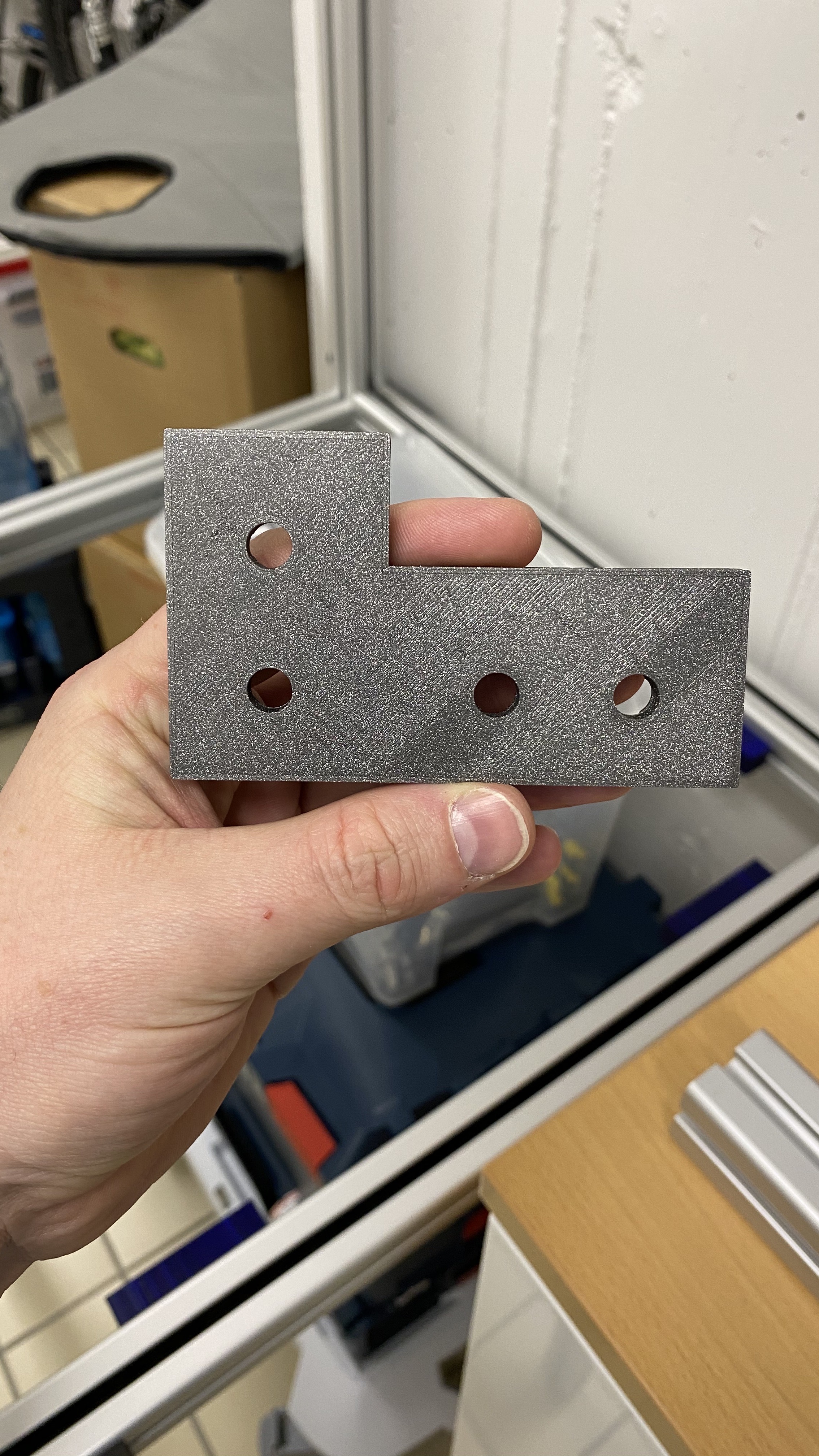 L-Verbindungsplatten 40x40 Aluprofile, Nut 8, Typ I, 90°