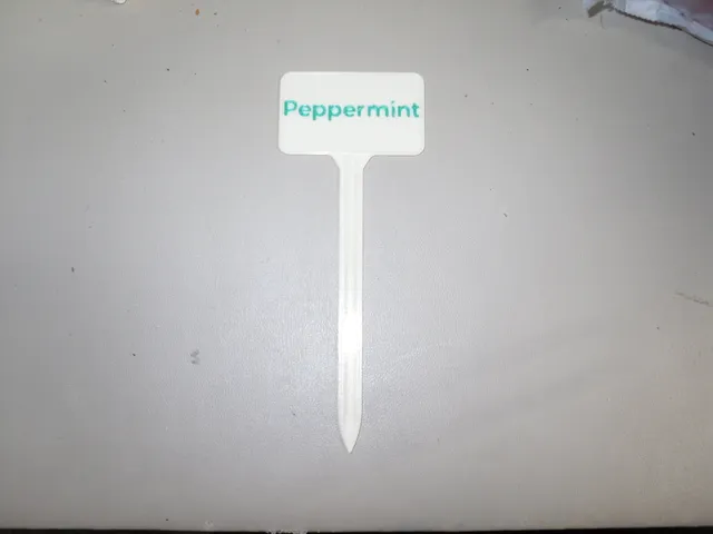 Plant Label Peppermint