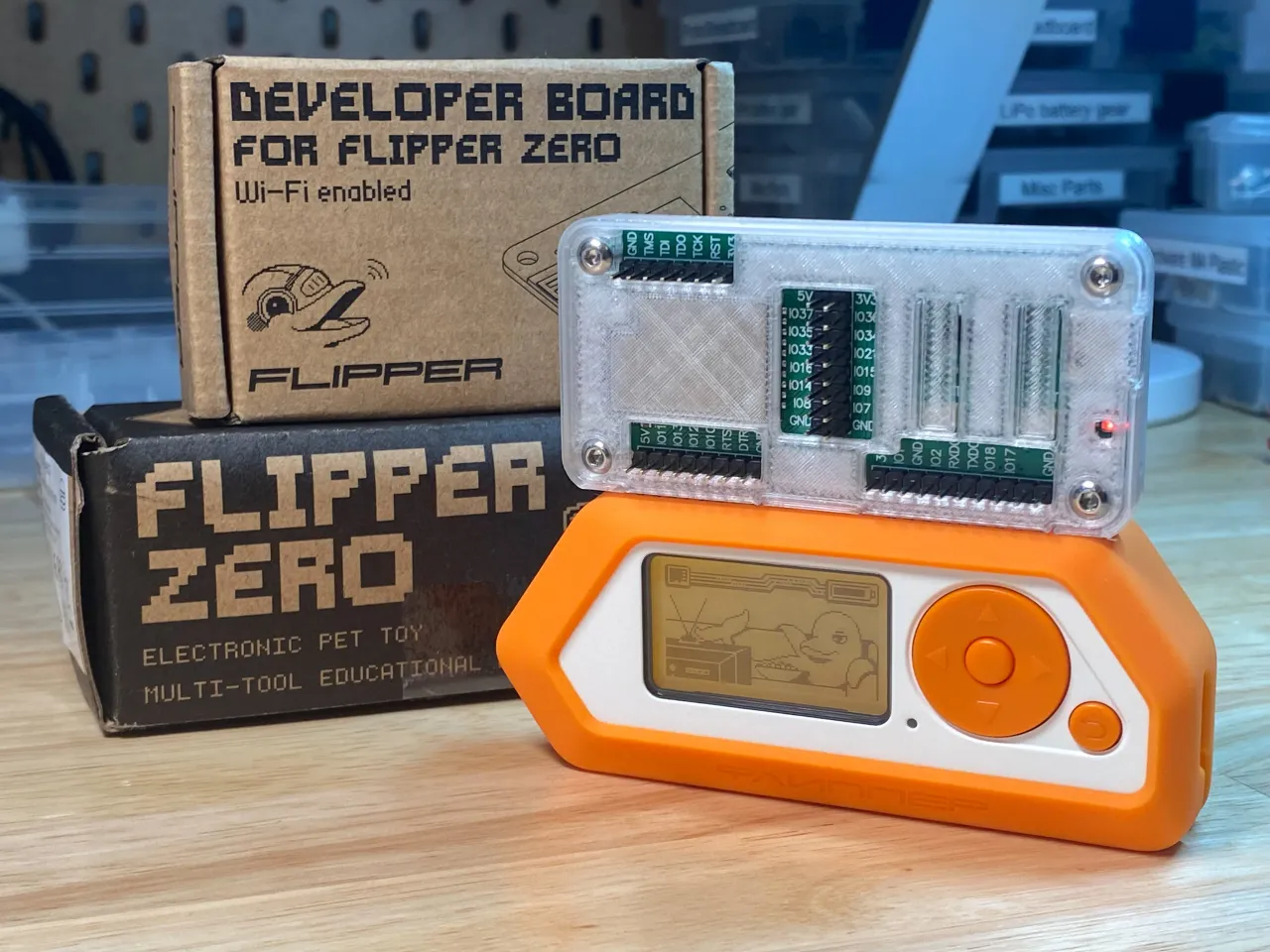 フリッパー Flipper Zero、Wi-Fi ボード プロトタイピングボード-