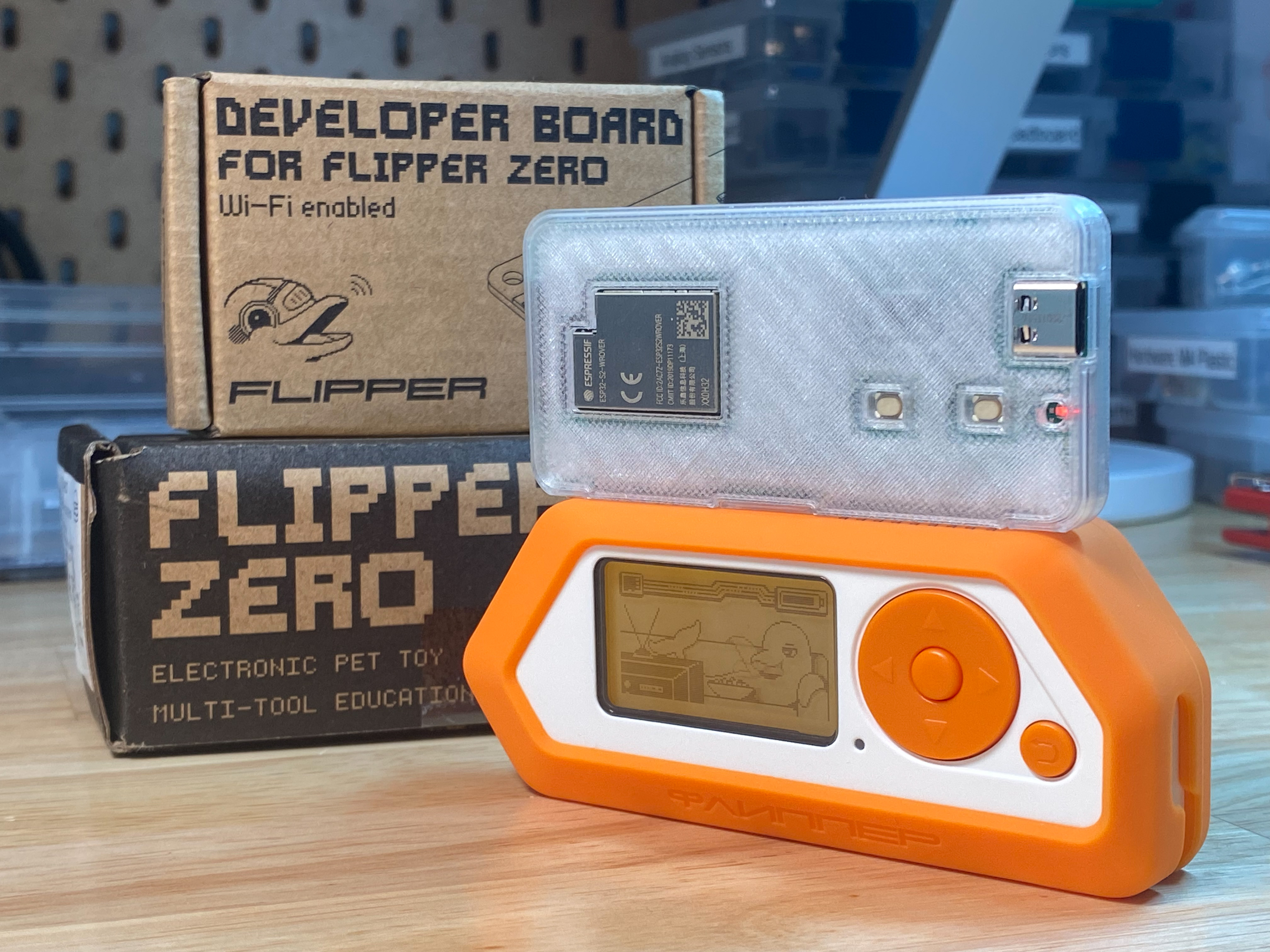 Flipper Zero Wi-fi Dev Board Minimalist Case, Flipperzero, 3D Printed Case,  Hardcover Case, Wifi Devboard, Accessories 