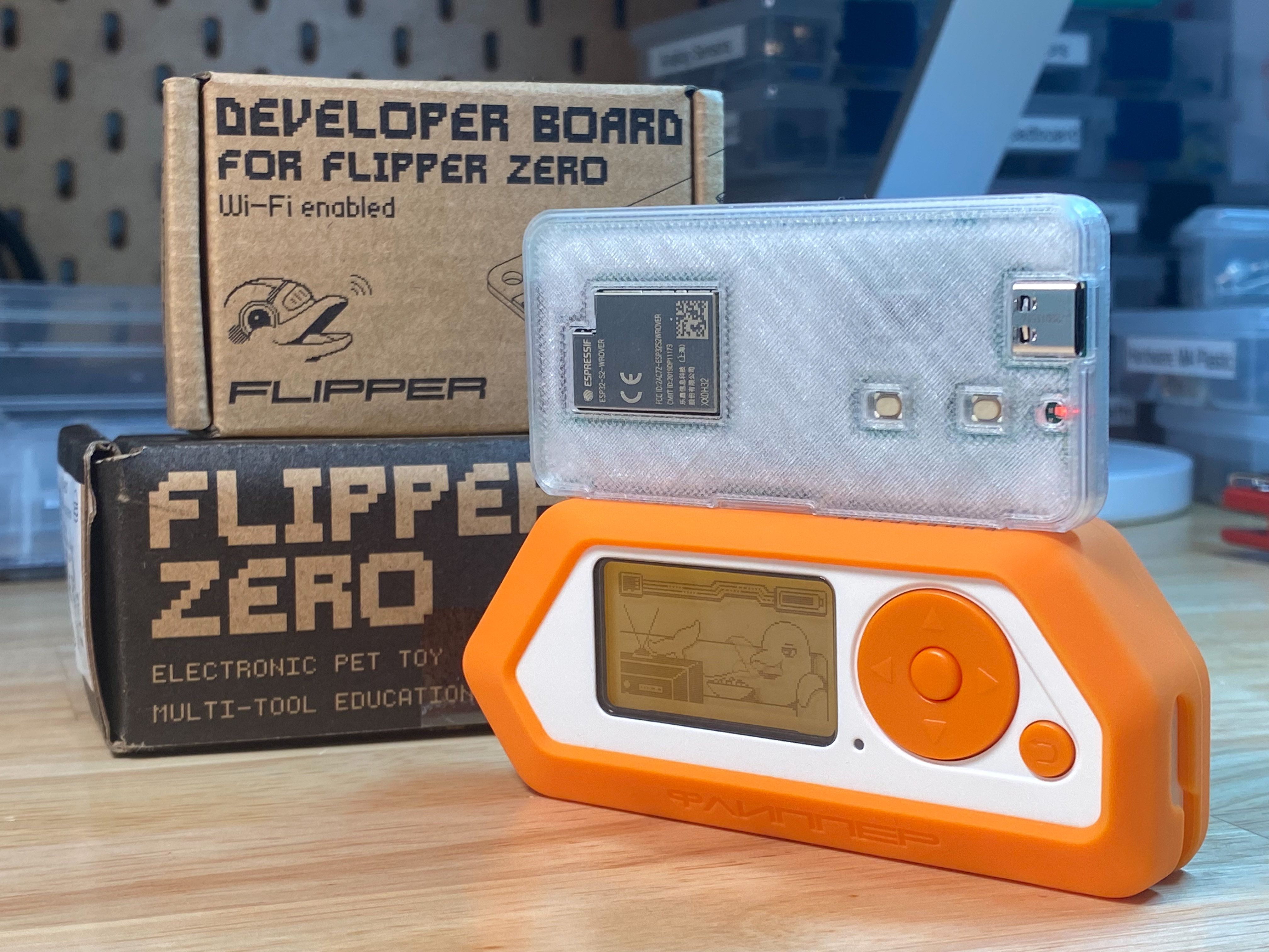 Armor Case MK6 for Flipper Zero Devices CASE ONLY Supports Gpio & Wifi  Board 