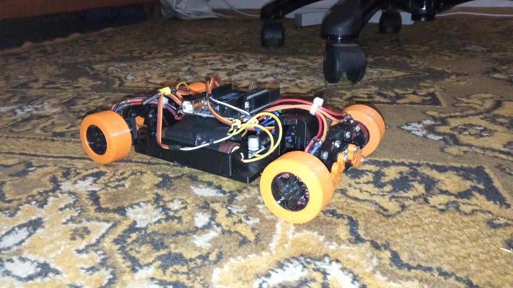 Homemade rc shop drift car