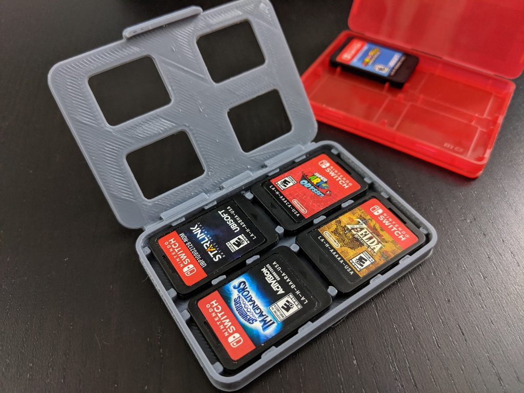 Nintendo Switch Cartridge case x4 - print in place by Enigma644 | Download  free STL model | Printables.com