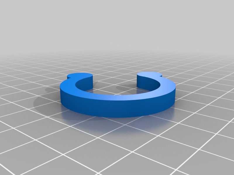 Office chair pneumatic cylinder fix clip by Enigma644 Download free