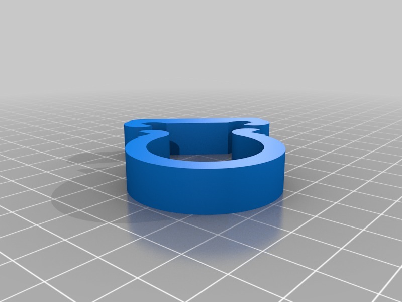 Office chair pneumatic cylinder fix clip by Enigma644 Download free