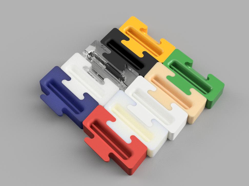 Linkable filament sample display V2 by DiAleksi | Download free STL ...
