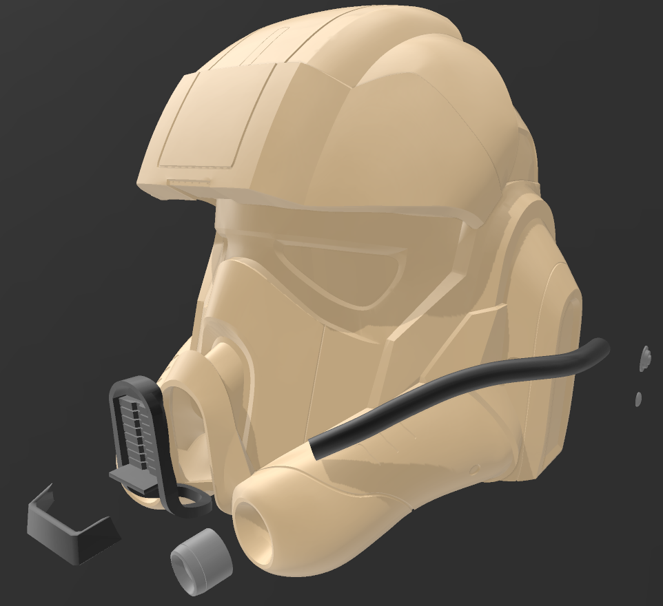 Star wars imperial online pilot helmet