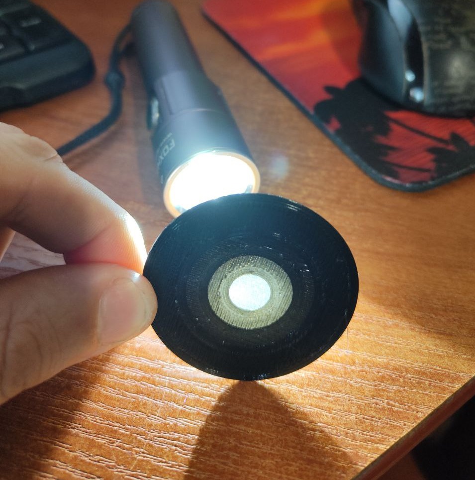 Miniatura 2 do modelo 3D filament transparency test