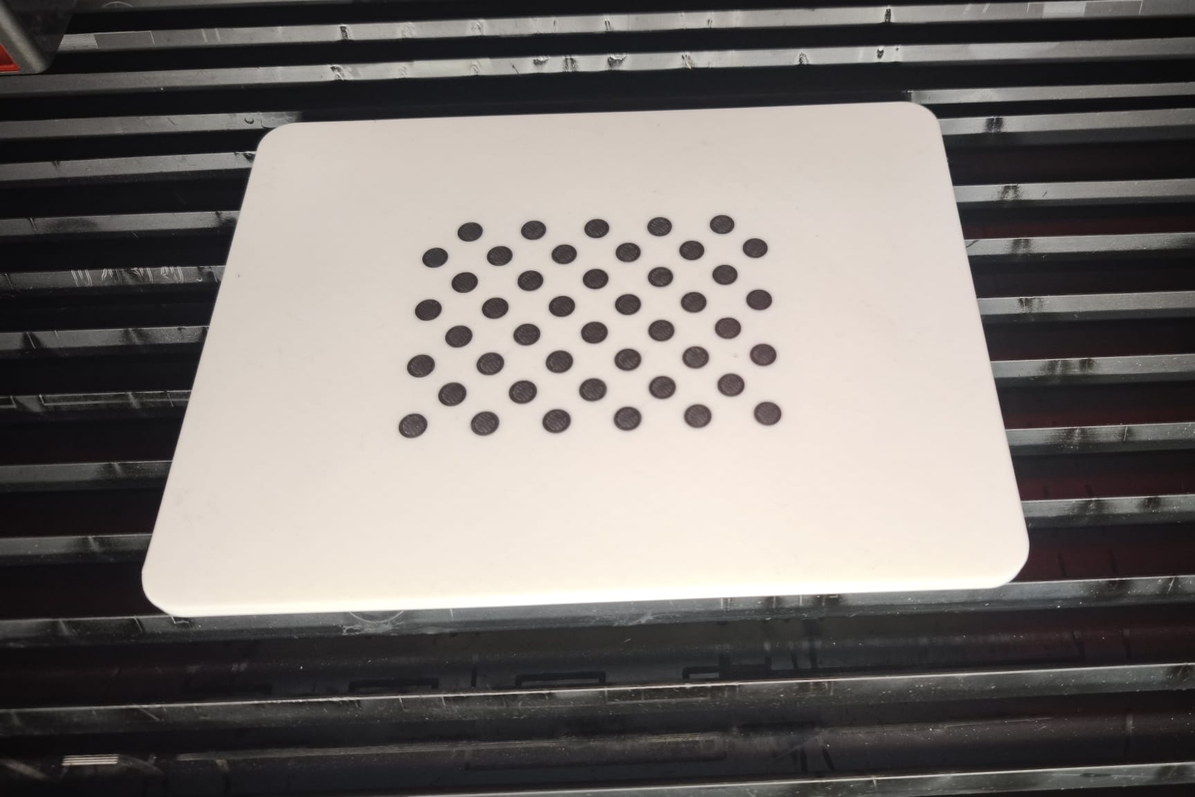 Calibration card laser falcon 2 PRO