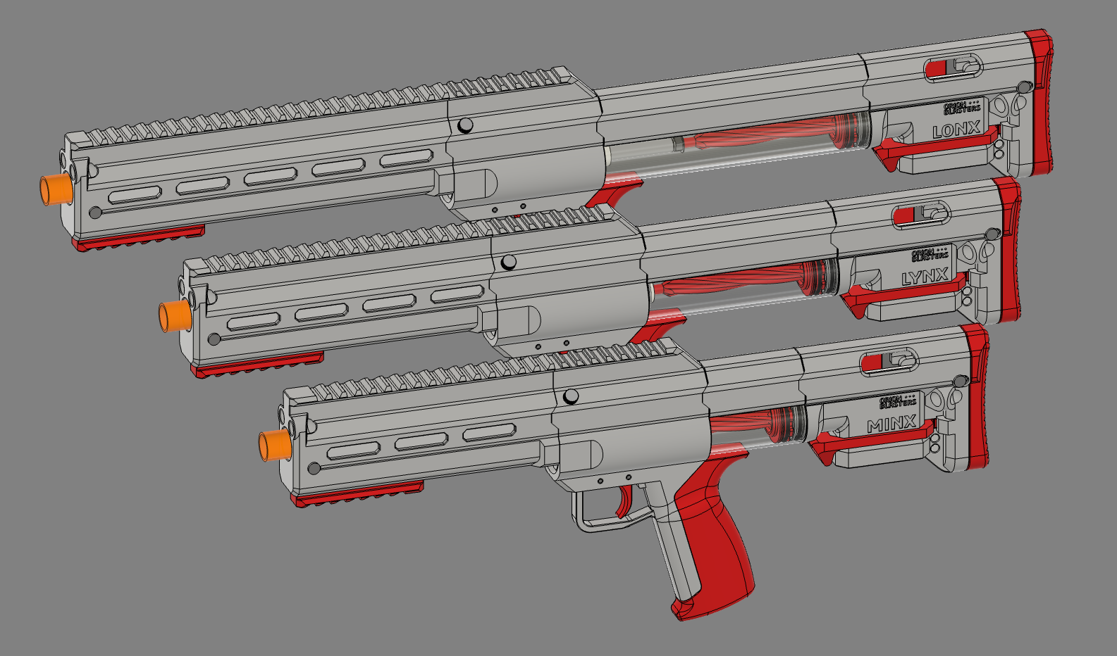 Orion Blasters Lynx, Lonx and Minx 2.1.0