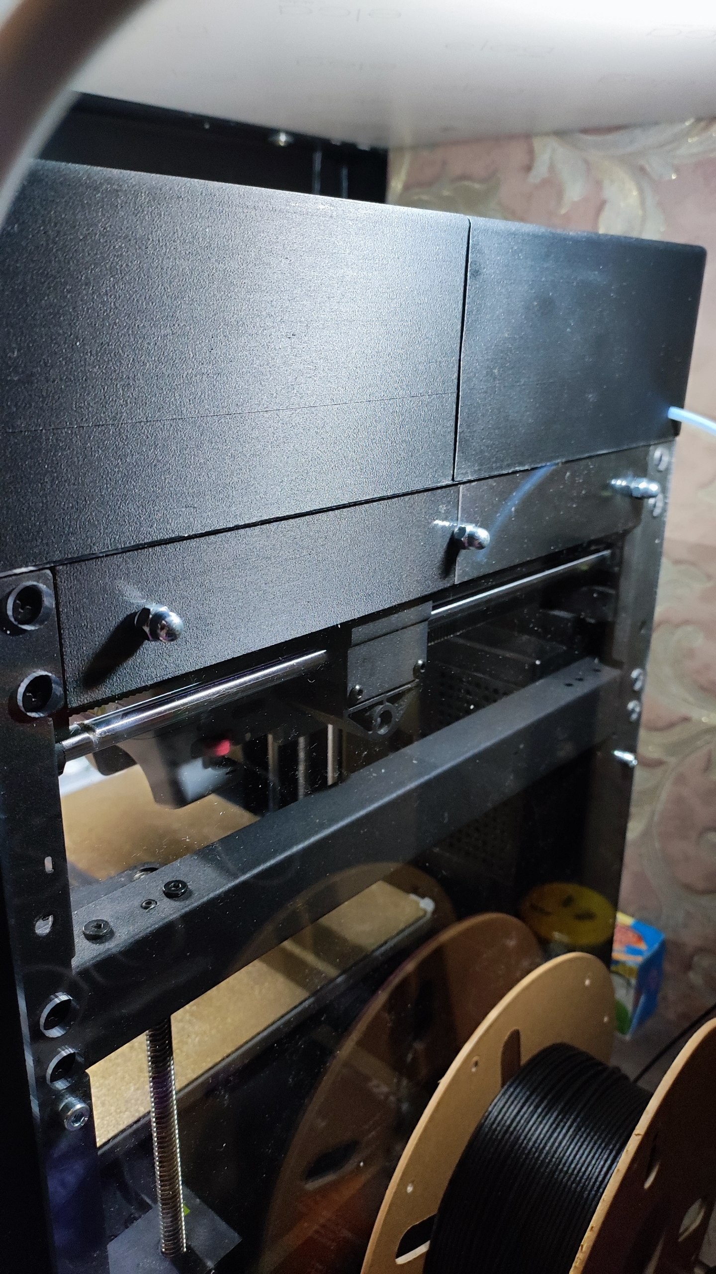Flash Forge 5M - lining under the enclosure.