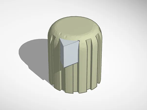 Baofeng UV-5R extended volume knob