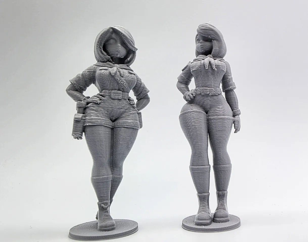 2 Female Scout Master Figures by Triple G Workshop | Download free 