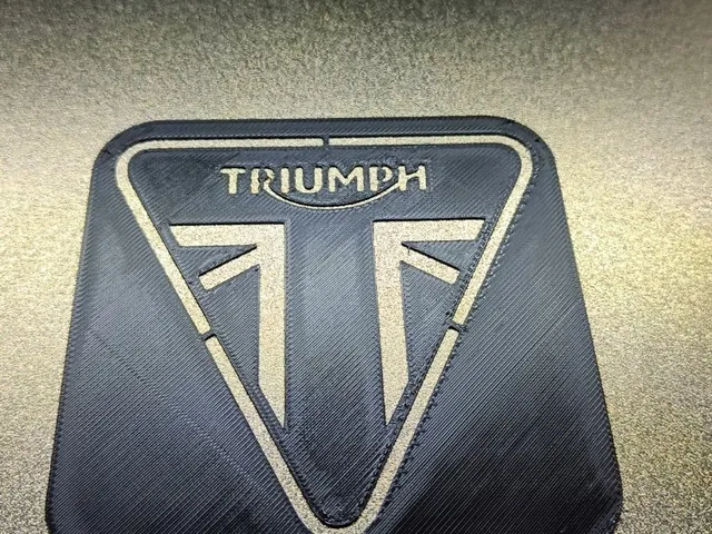Triumph Logo Stencil – High Precision for Airbrush, Sponge & Brush