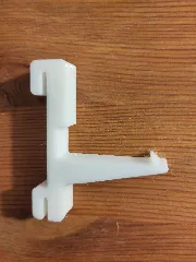 Hook for Gridfinity baseplate for Brunos Tool Storage System
