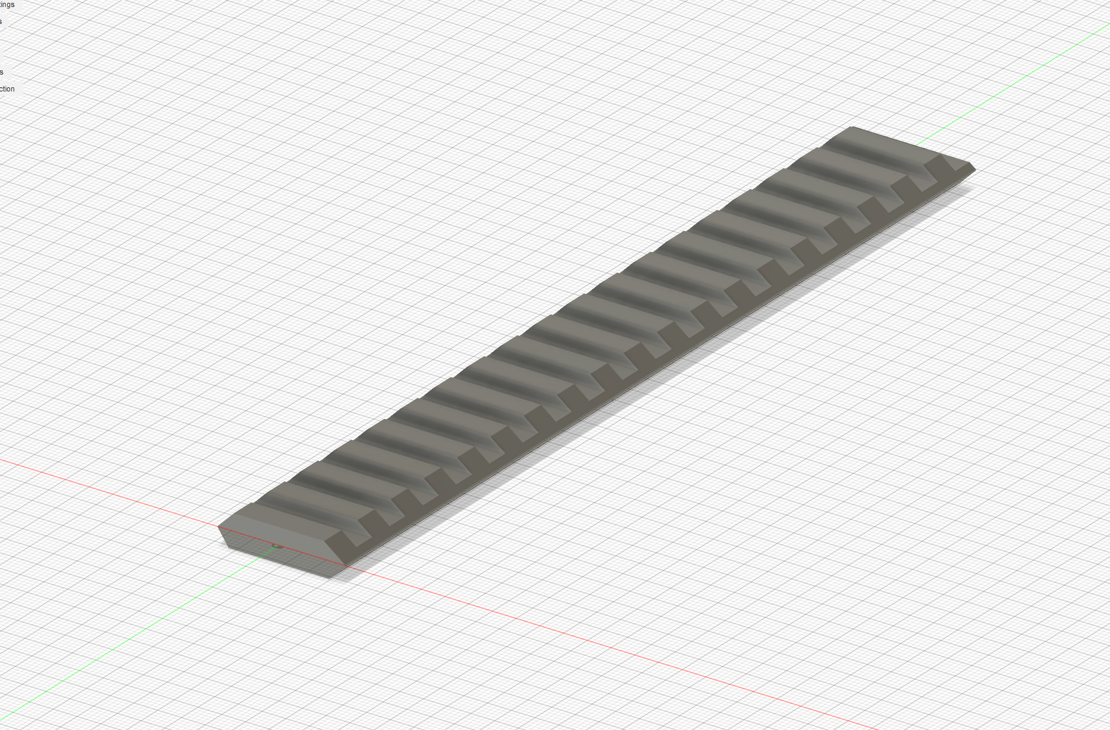 Universal Rail - Precise Dimensions