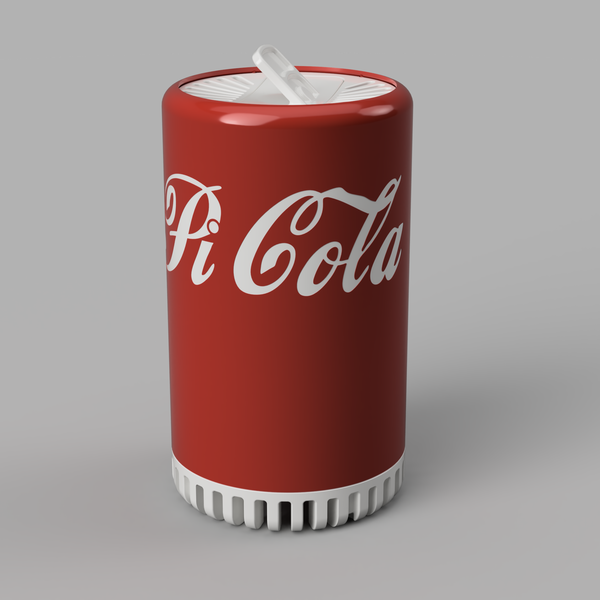 Pi Cola - A Raspberry Pi 4 B Vertical Cooling Case