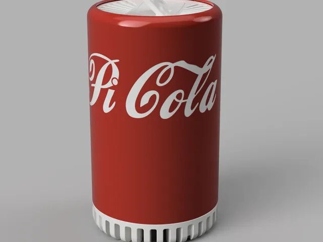 Pi Cola - A Raspberry Pi 4 B Vertical Cooling Case