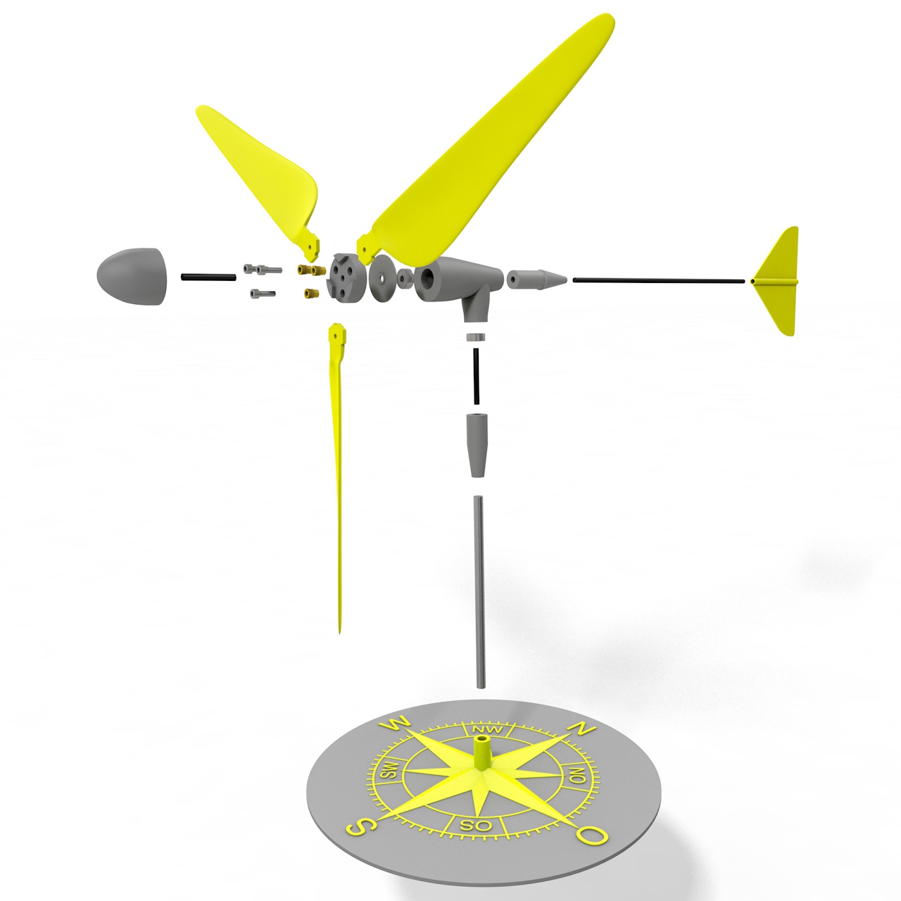 Miniatura 2 do modelo 3D Windrad