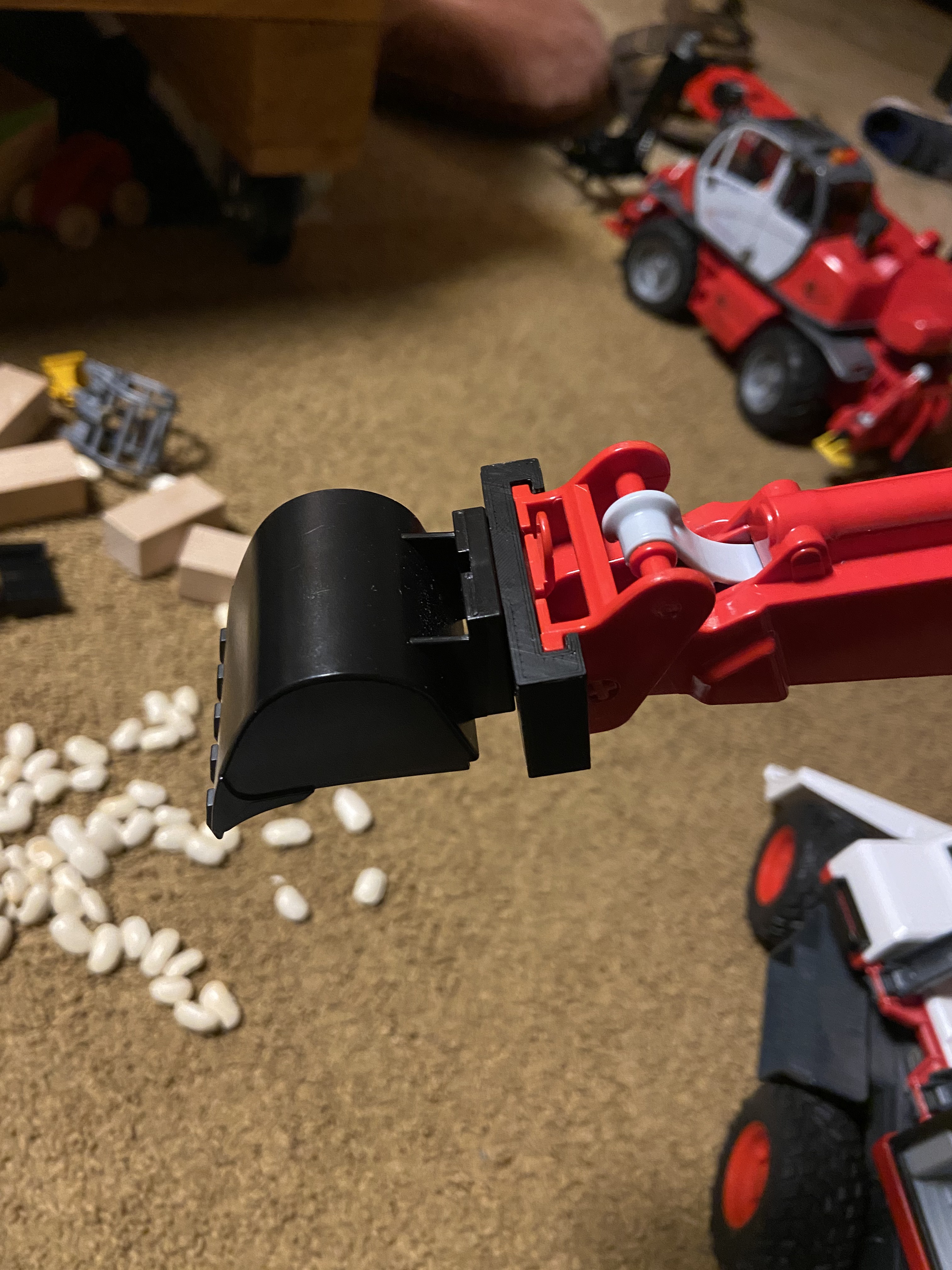 Bruder Bagger Arm Adapter