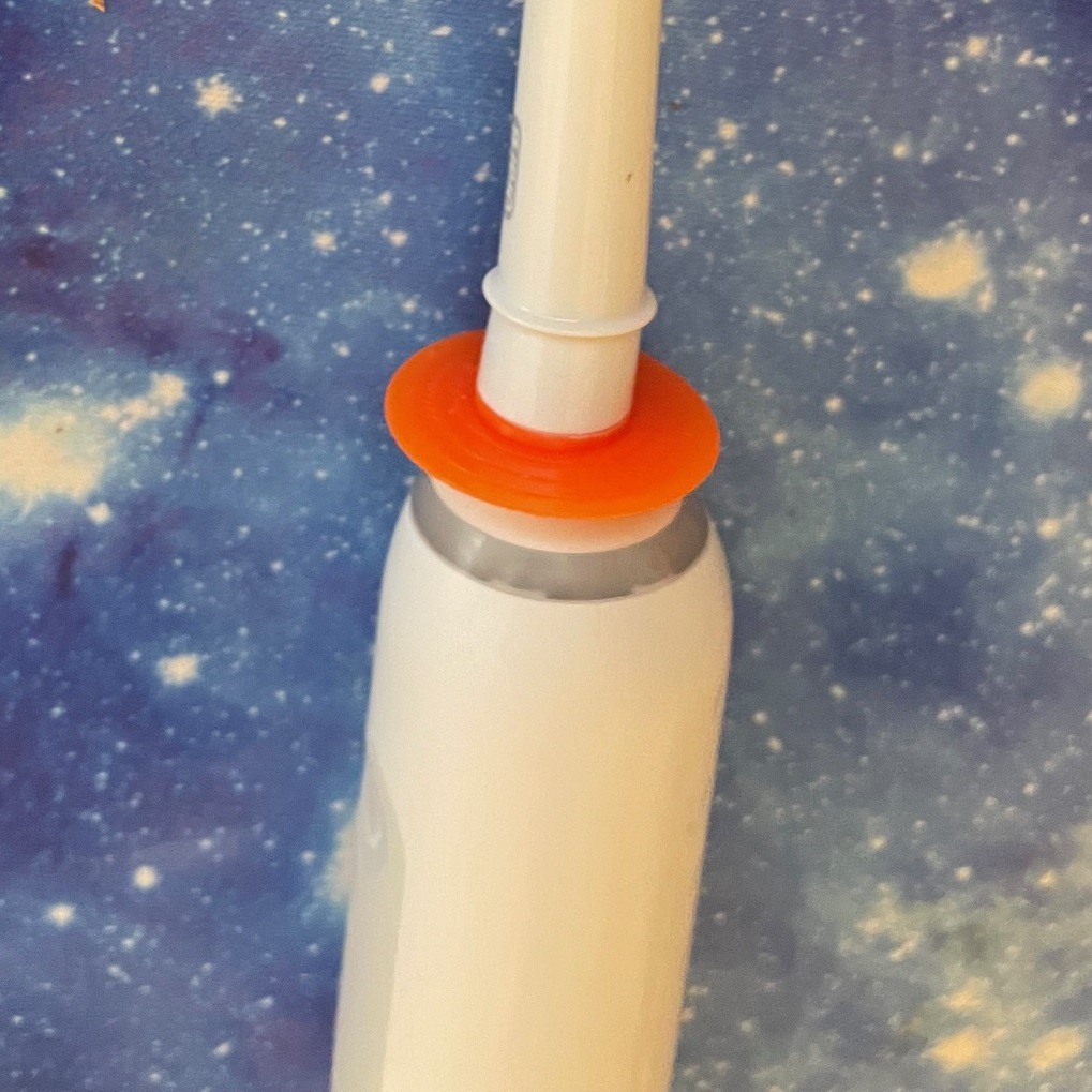 Oral-B toothbrush drip shield 3D model