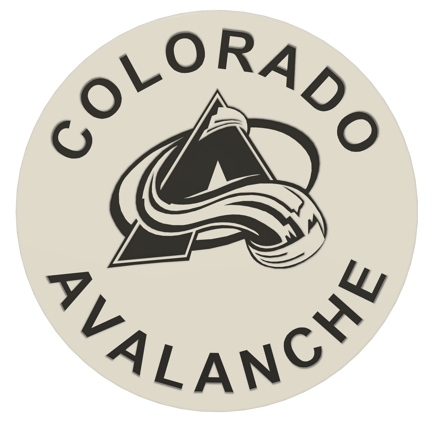 Golf - Golf Ball Marker - NHL - Central - Colorado Avalanche