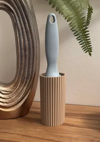 Fancy cover for sticky roller