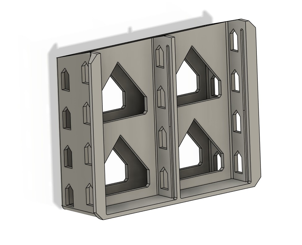 Slim Triple Chasis - Prints Faster with Less Filament