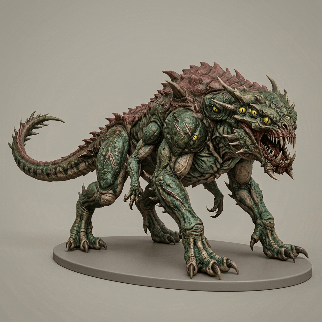 Sci Fi Art - Alien Beasts - Lotrog