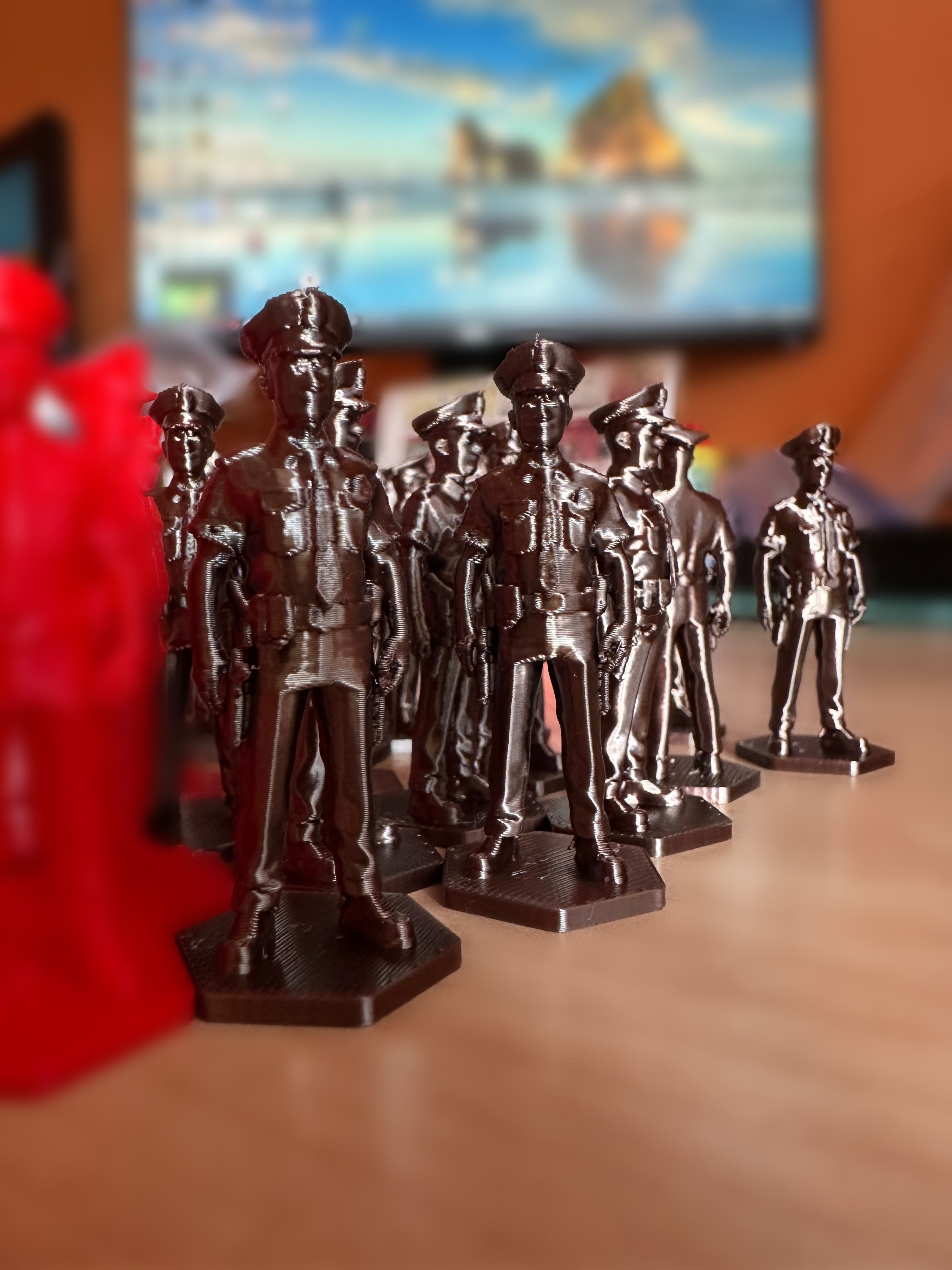Police Officer Prusa balance game