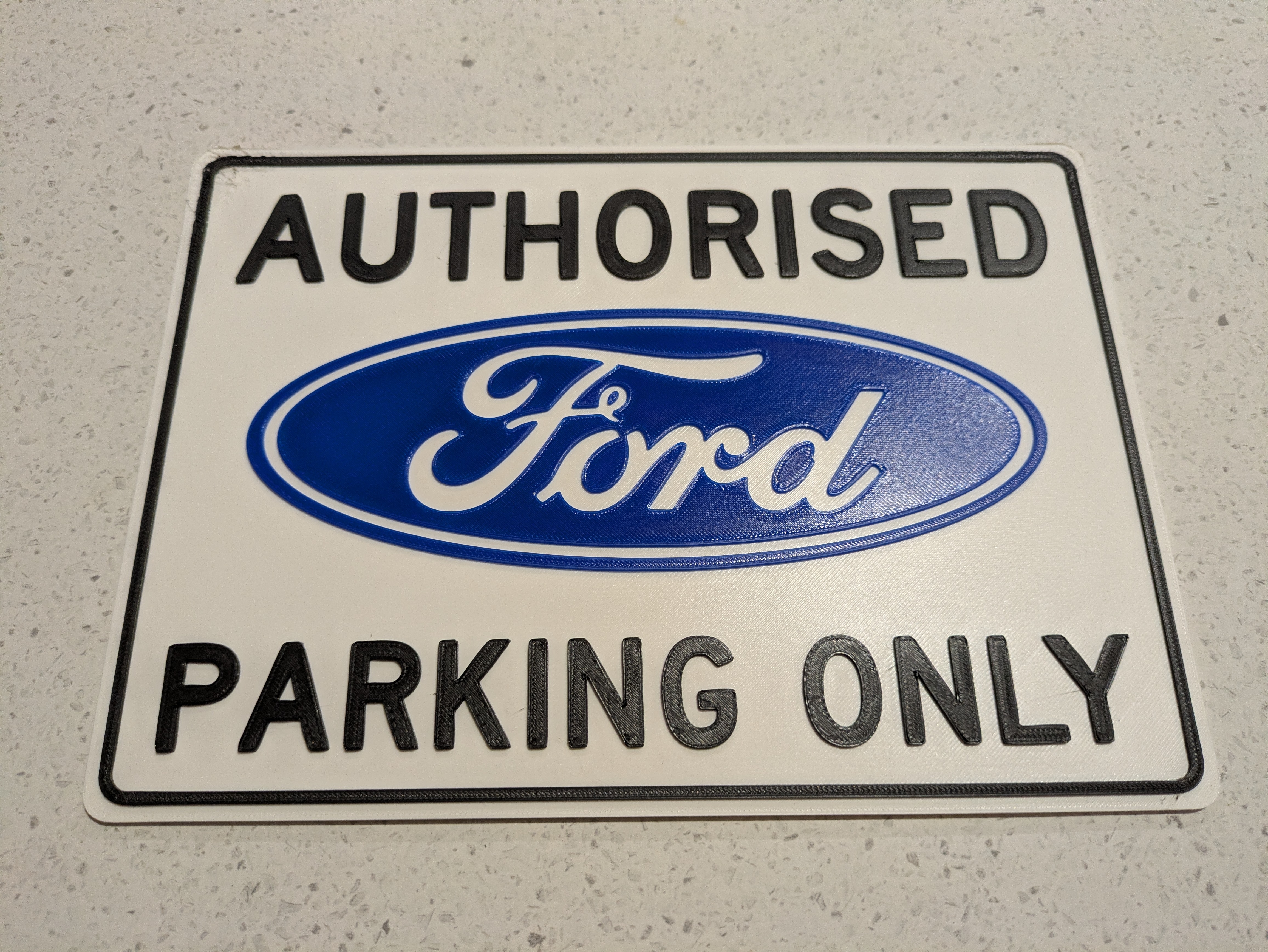 Novelty Parking Sign