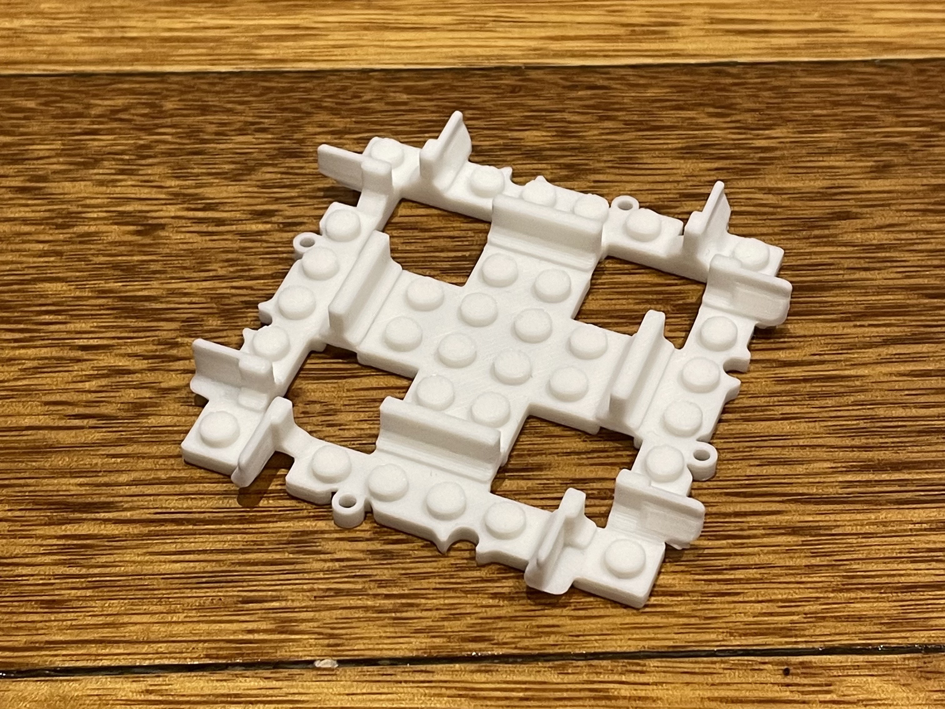 Lego compatible train track mini intersection — thumbnail 2