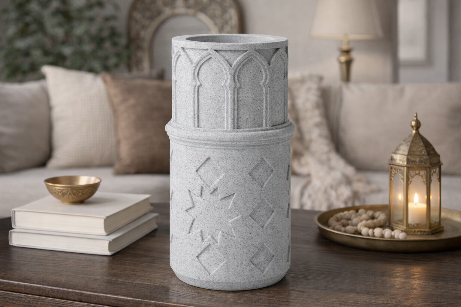 Moroccan Lattice Vase